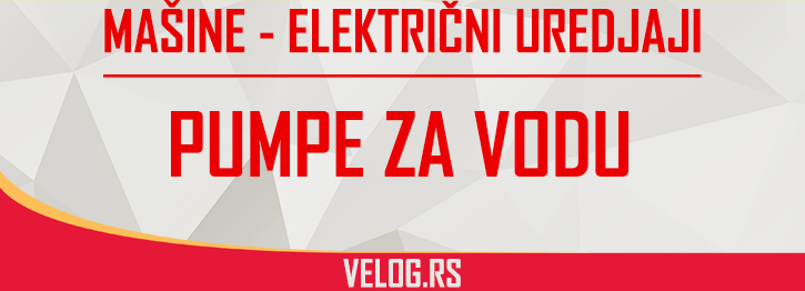 PUMPE ZA VODU